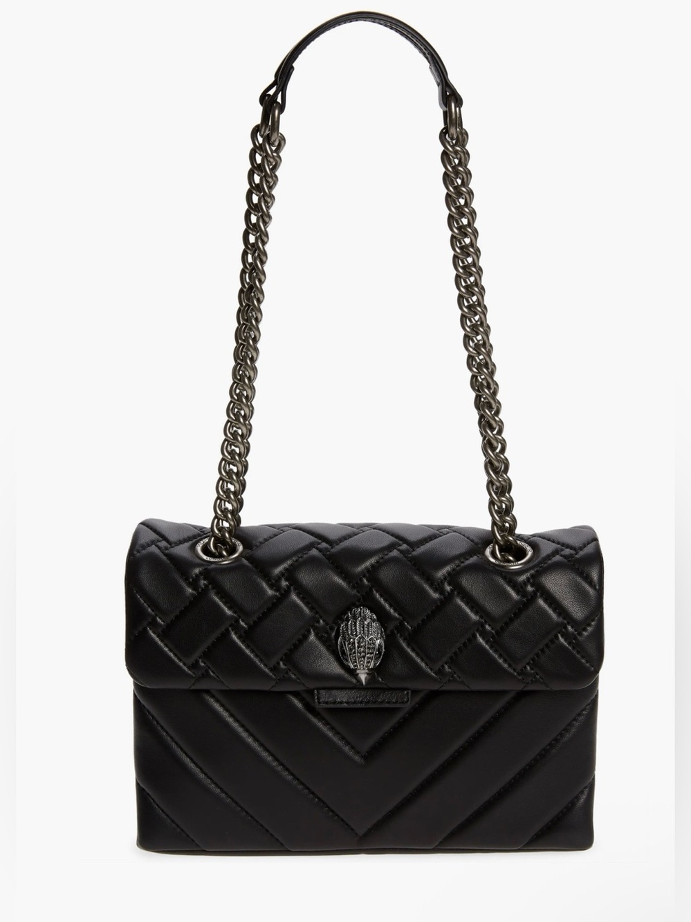 *NWT* Kurt Geiger London Kensington Quilted Leather Shoulder Bag